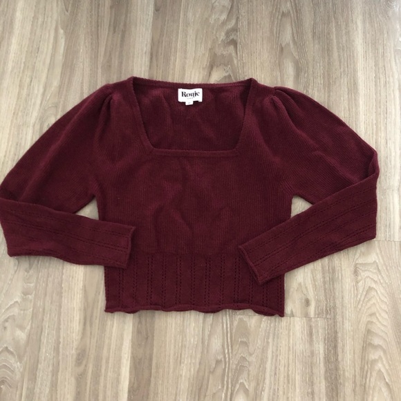 Rouje Paris Valou Puff Sleeve Sweater - Picture 2 of 6